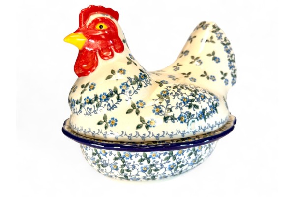 D43 Bunzlau Kip - Dekschaal 1821X Kip - dekschalen